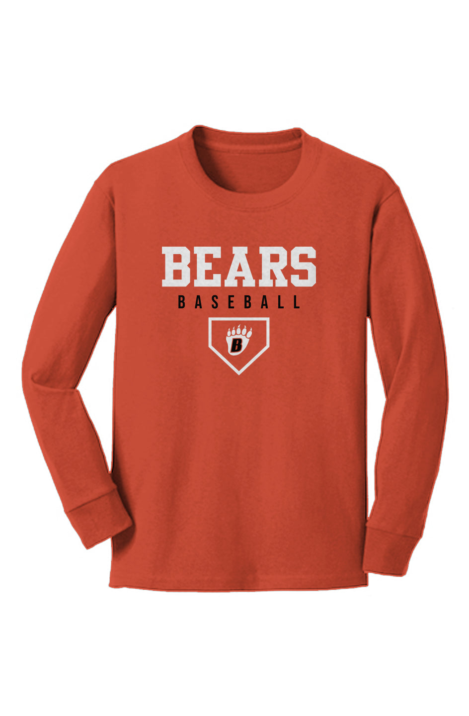 White Bear Lake Baseball Youth Long Sleeve Core Cotton Tee