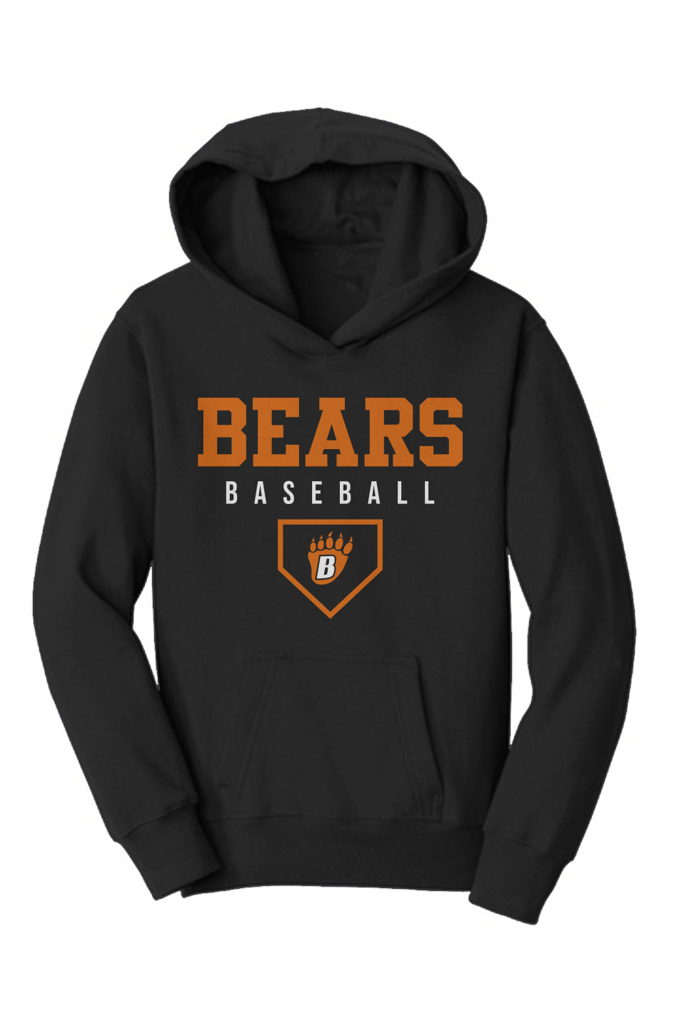 White Bear Lake Baseball Youth Fleece Hoodie