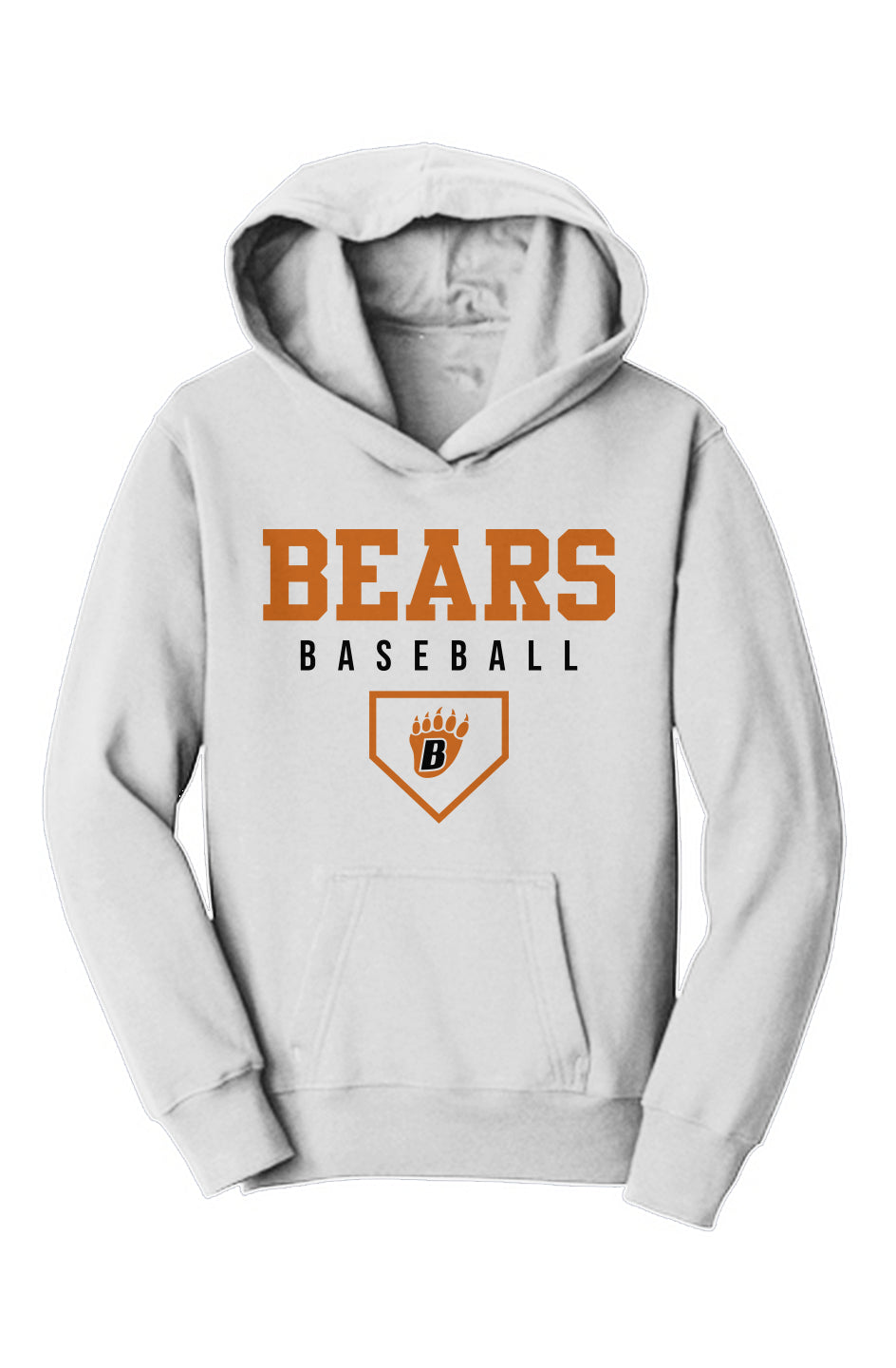 White Bear Lake Baseball Youth Fleece Hoodie