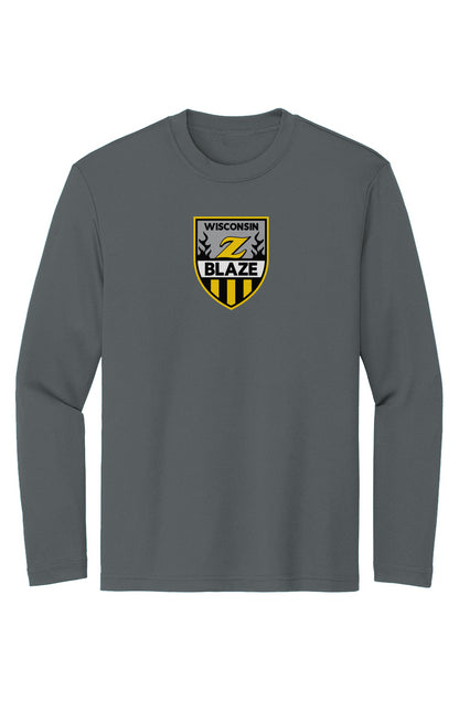 Wisconsin Blaze AAA Youth Sport-Tek Long Sleeve Tee