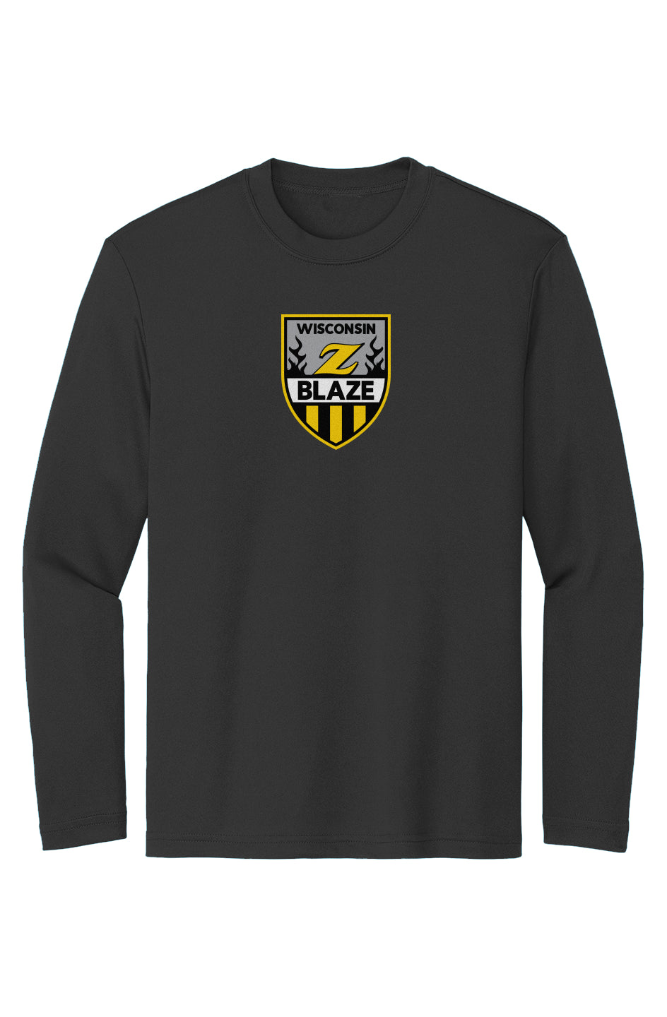 Wisconsin Blaze AAA Youth Sport-Tek Long Sleeve Tee