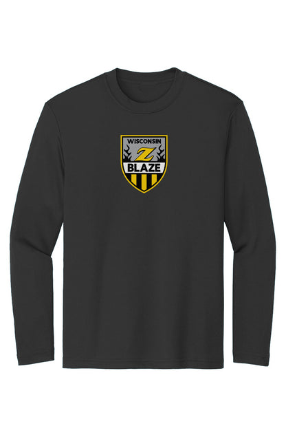 Wisconsin Blaze AAA Youth Sport-Tek Long Sleeve Tee
