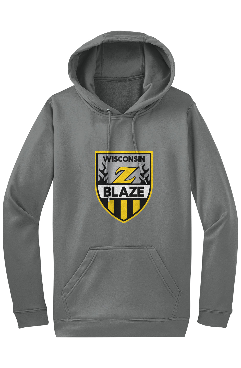 Wisconsin Blaze AAA Adult Sport-Wick Fleece Hoodie