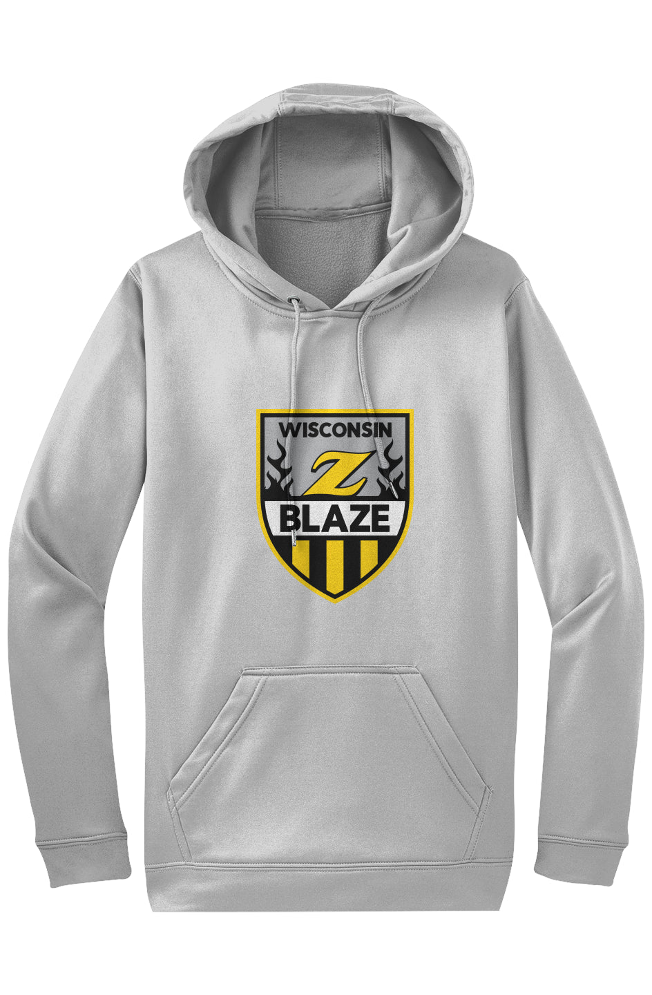 Wisconsin Blaze Hockey Adult Sport-Wick Fleece Hoodie