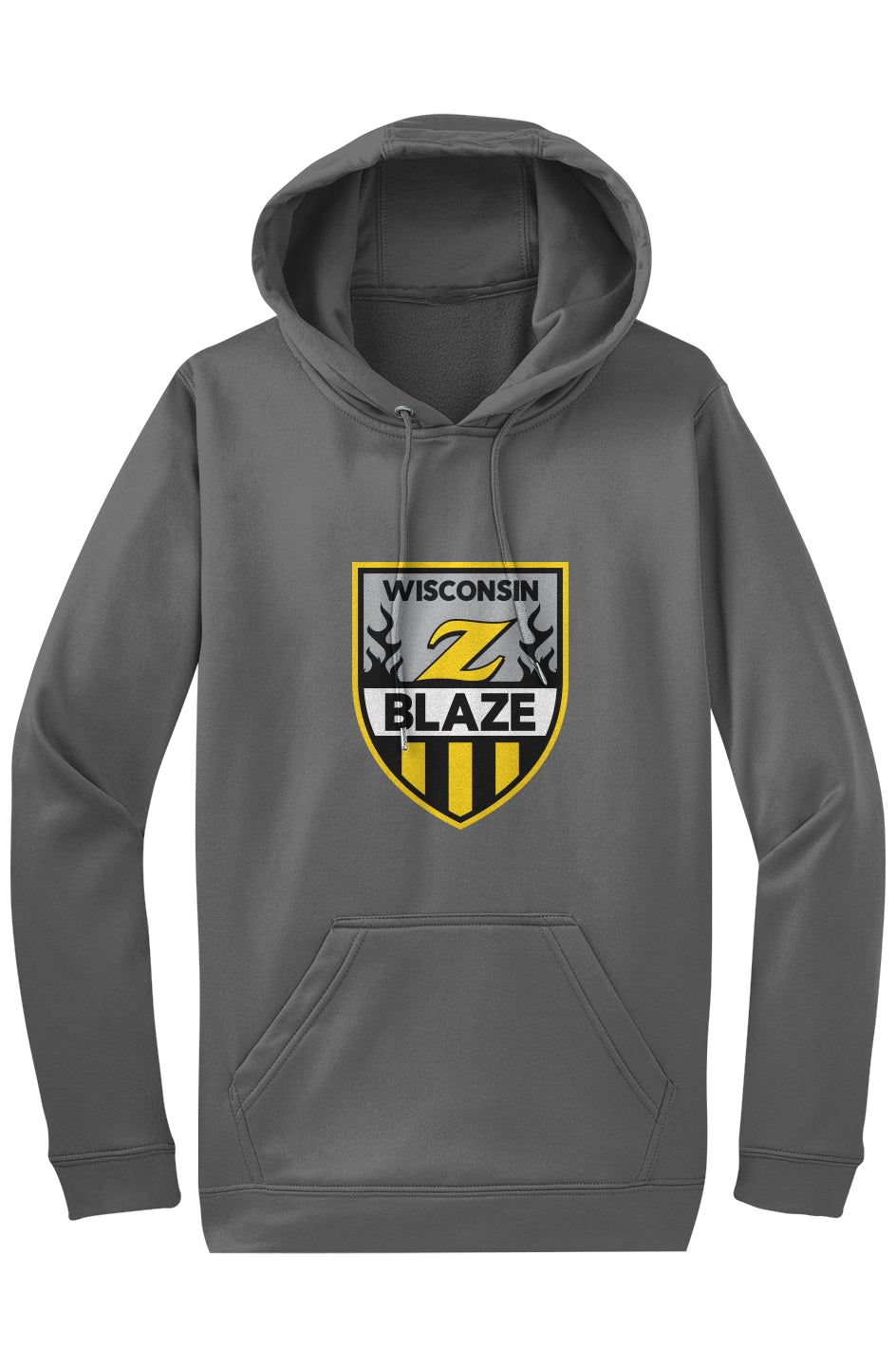 Wisconsin Blaze Hockey Adult Sport-Wick Fleece Hoodie