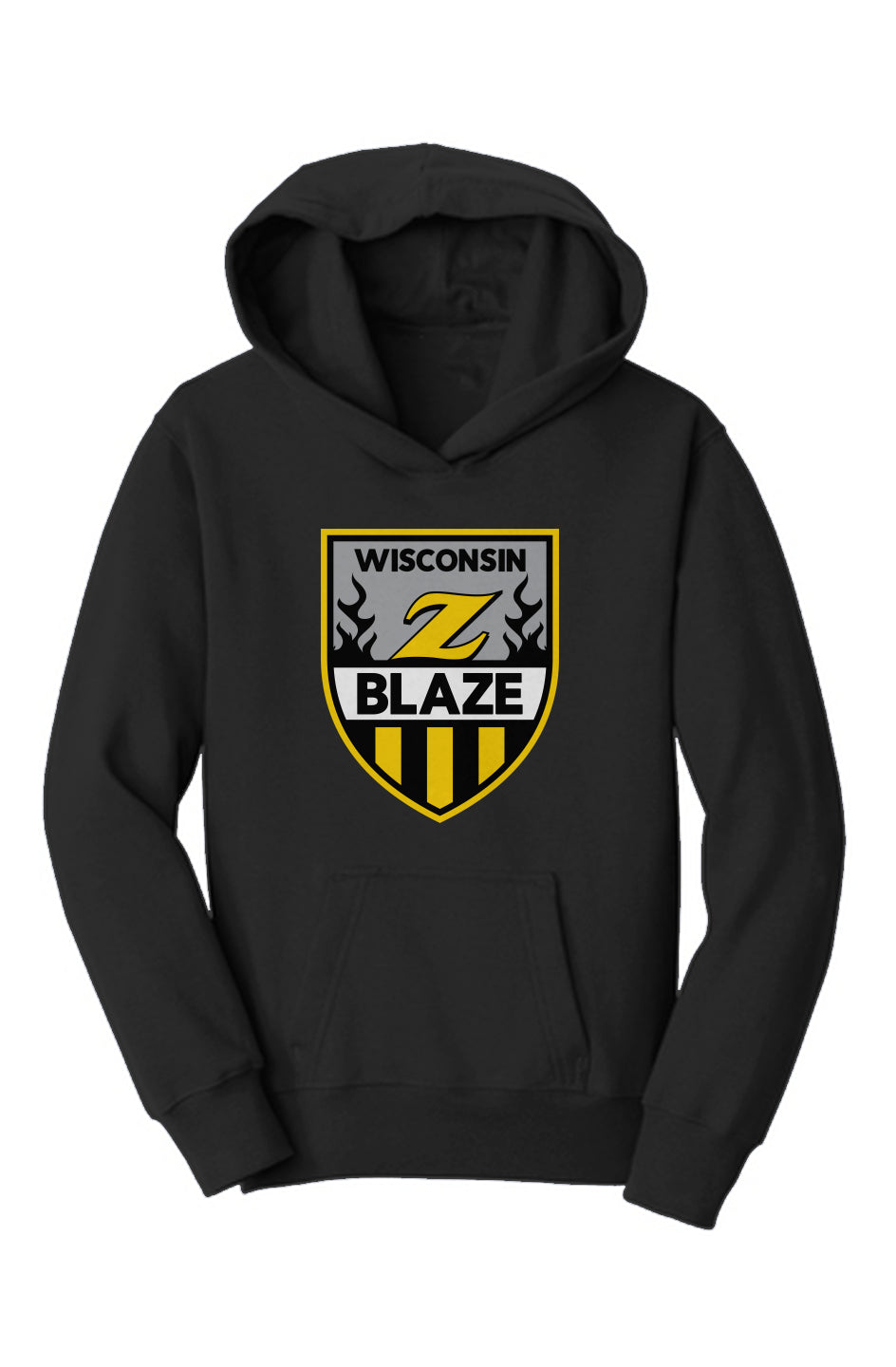 Wisconsin Blaze AAA Youth Fleece Hoodie