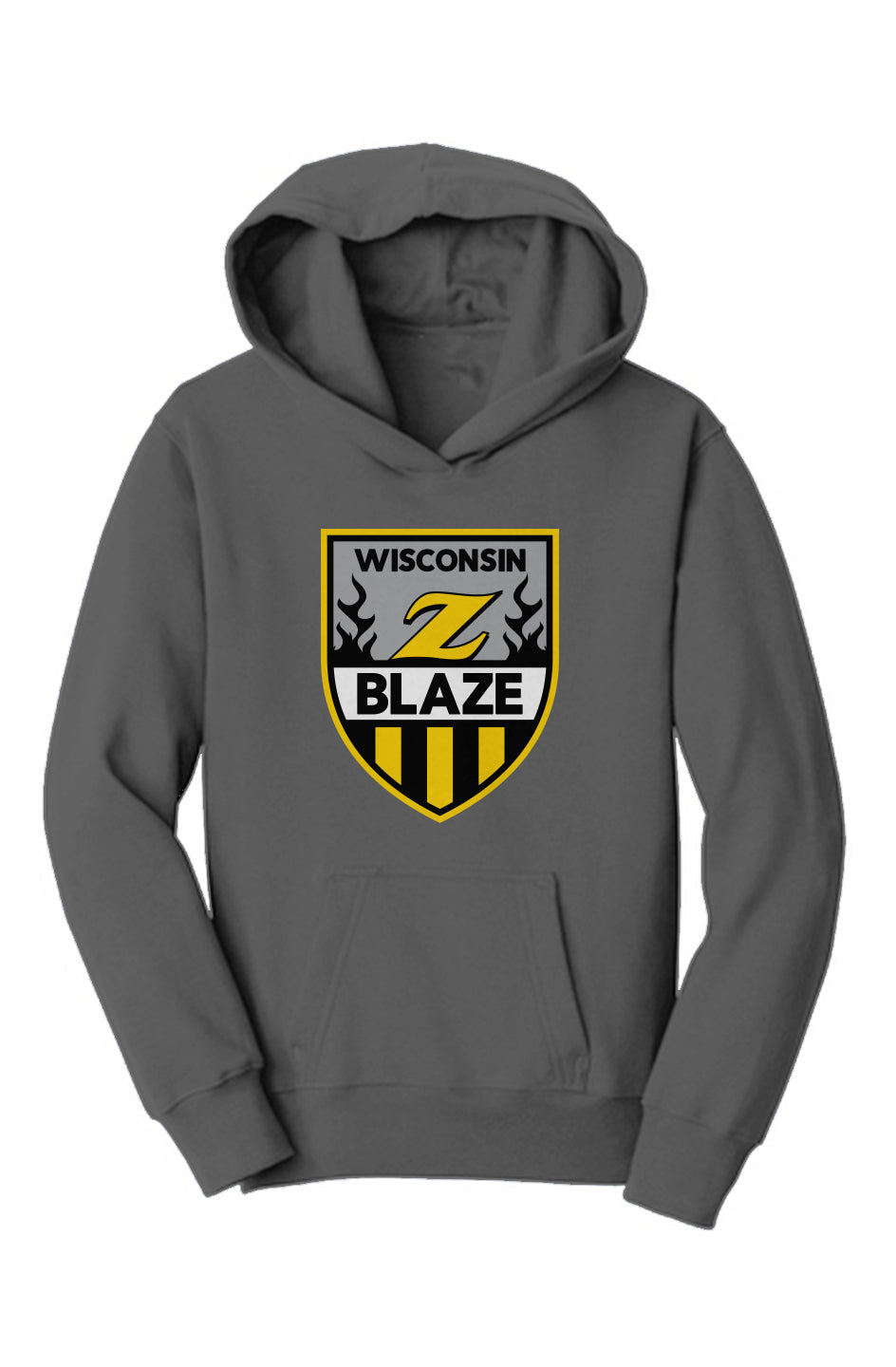 Wisconsin Blaze Hockey Youth Fleece Hoodie