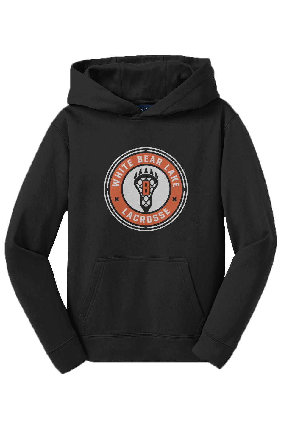 White Bear Lake Lacrosse Youth Sport-Tek Fleece Hoodie