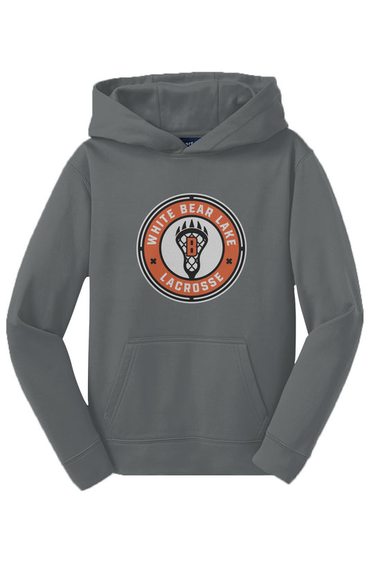 White Bear Lake Lacrosse Youth Sport-Tek Fleece Hoodie