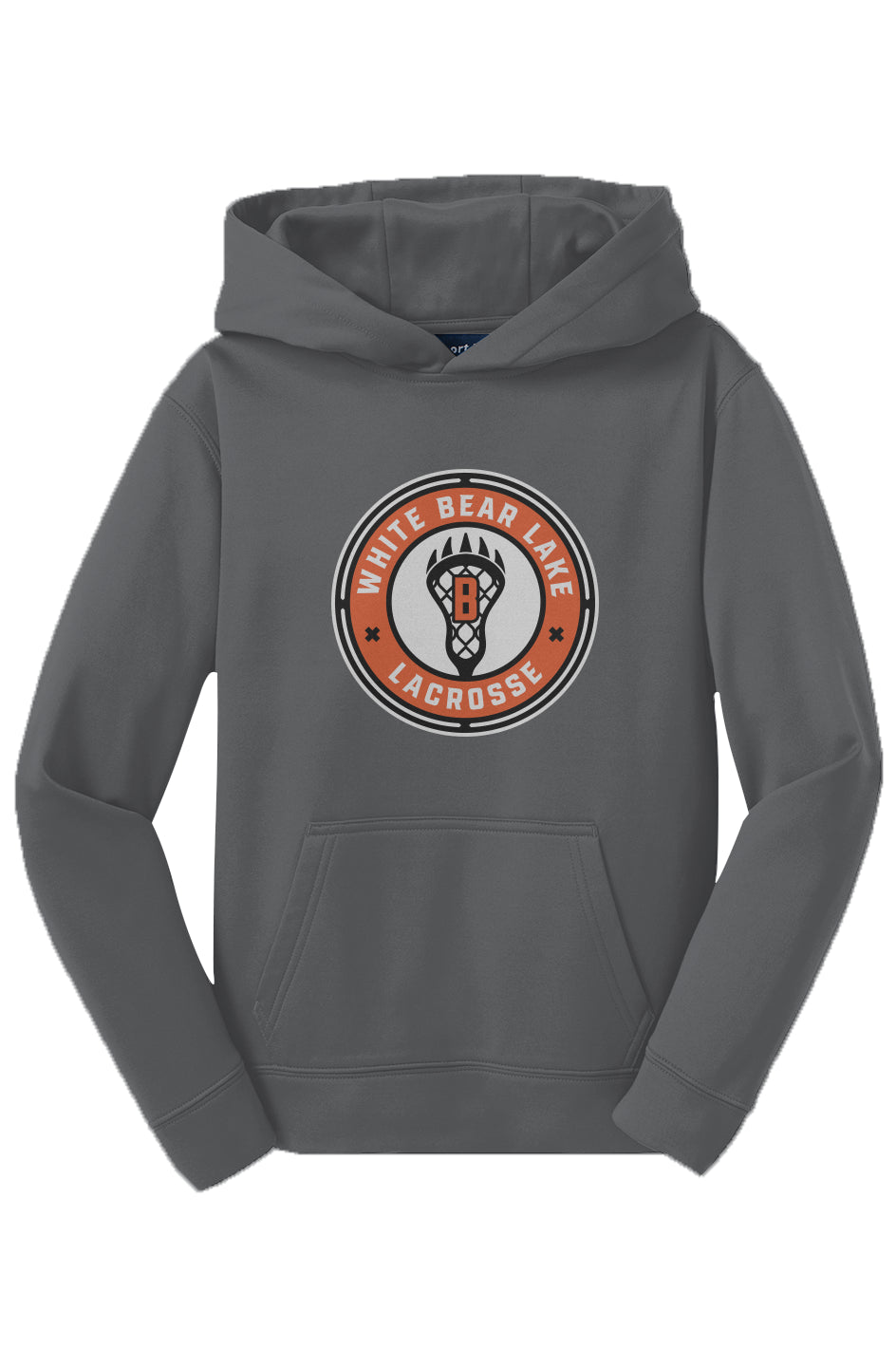White Bear Lake Lacrosse Youth Sport-Tek Fleece Hoodie