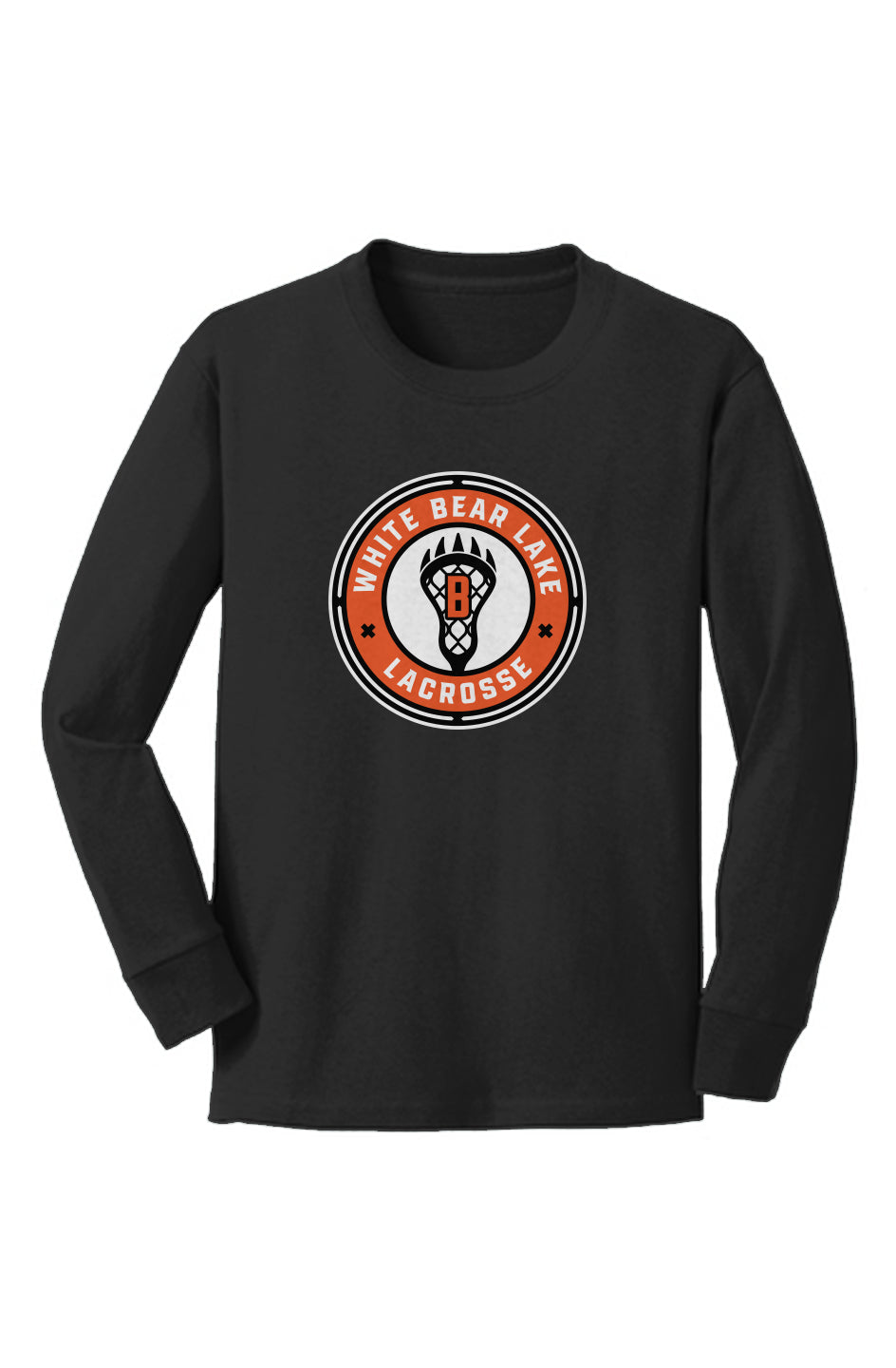 White Bear Lake Lacrosse Youth Long Sleeve Core Cotton Tee