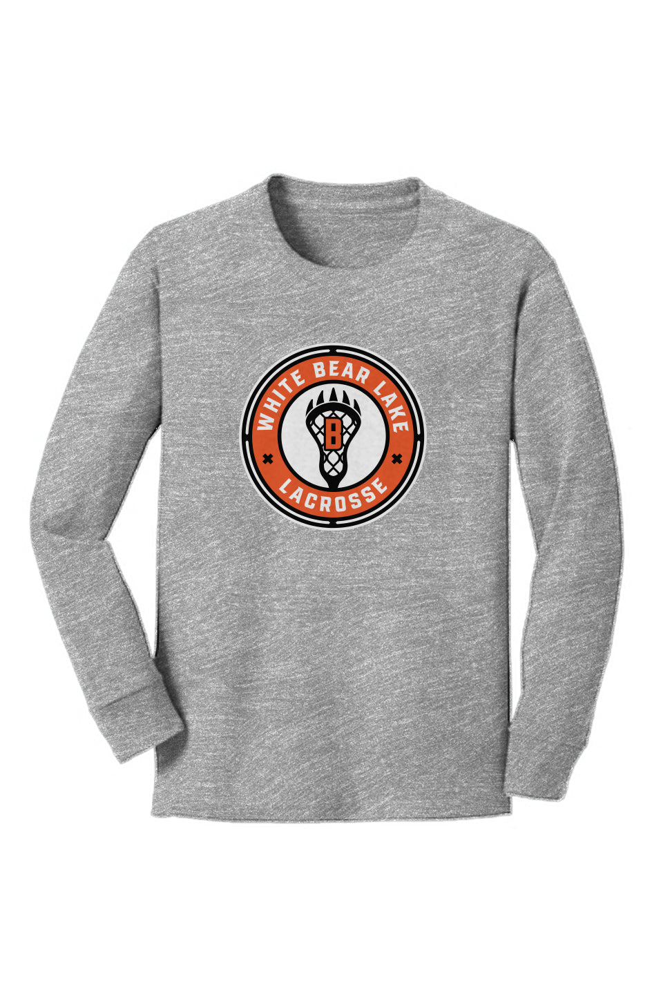 White Bear Lake Lacrosse Youth Long Sleeve Core Cotton Tee