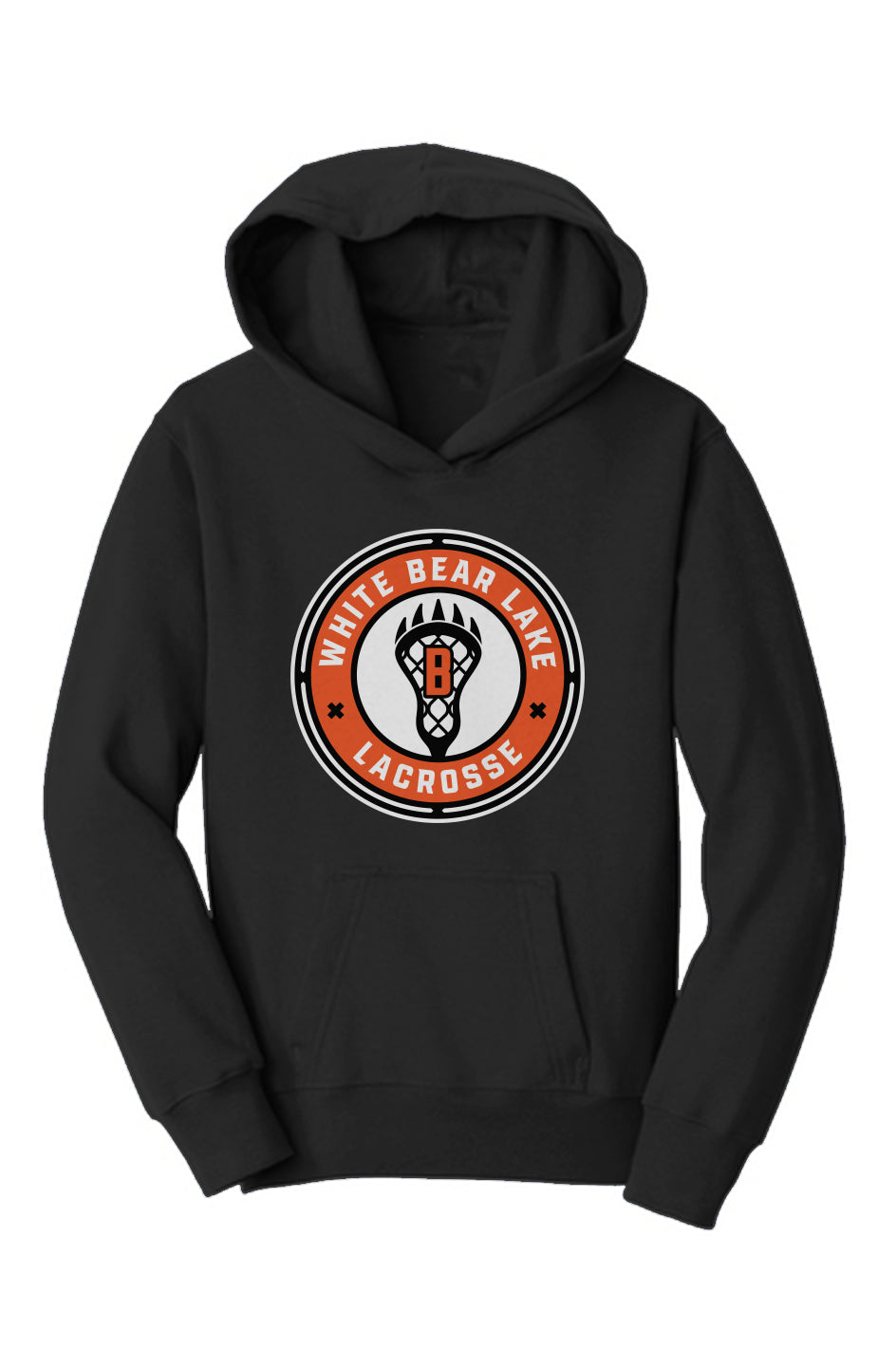 White Bear Lake Lacrosse Youth Fleece Hoodie