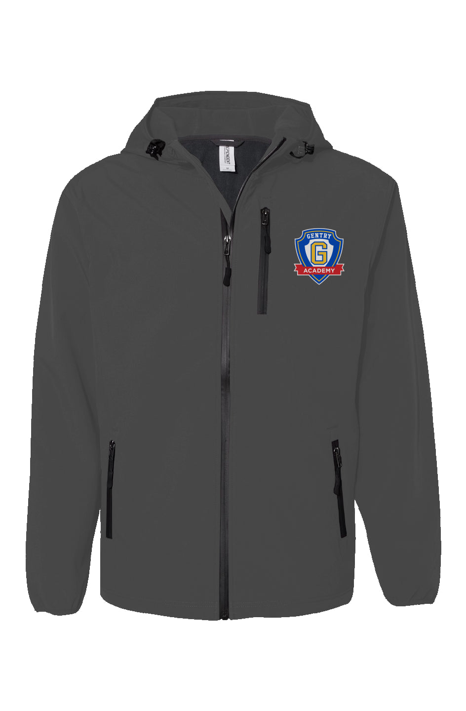 Gentry Academy Adult Embroidered Poly-Tech Soft Shell Jacket