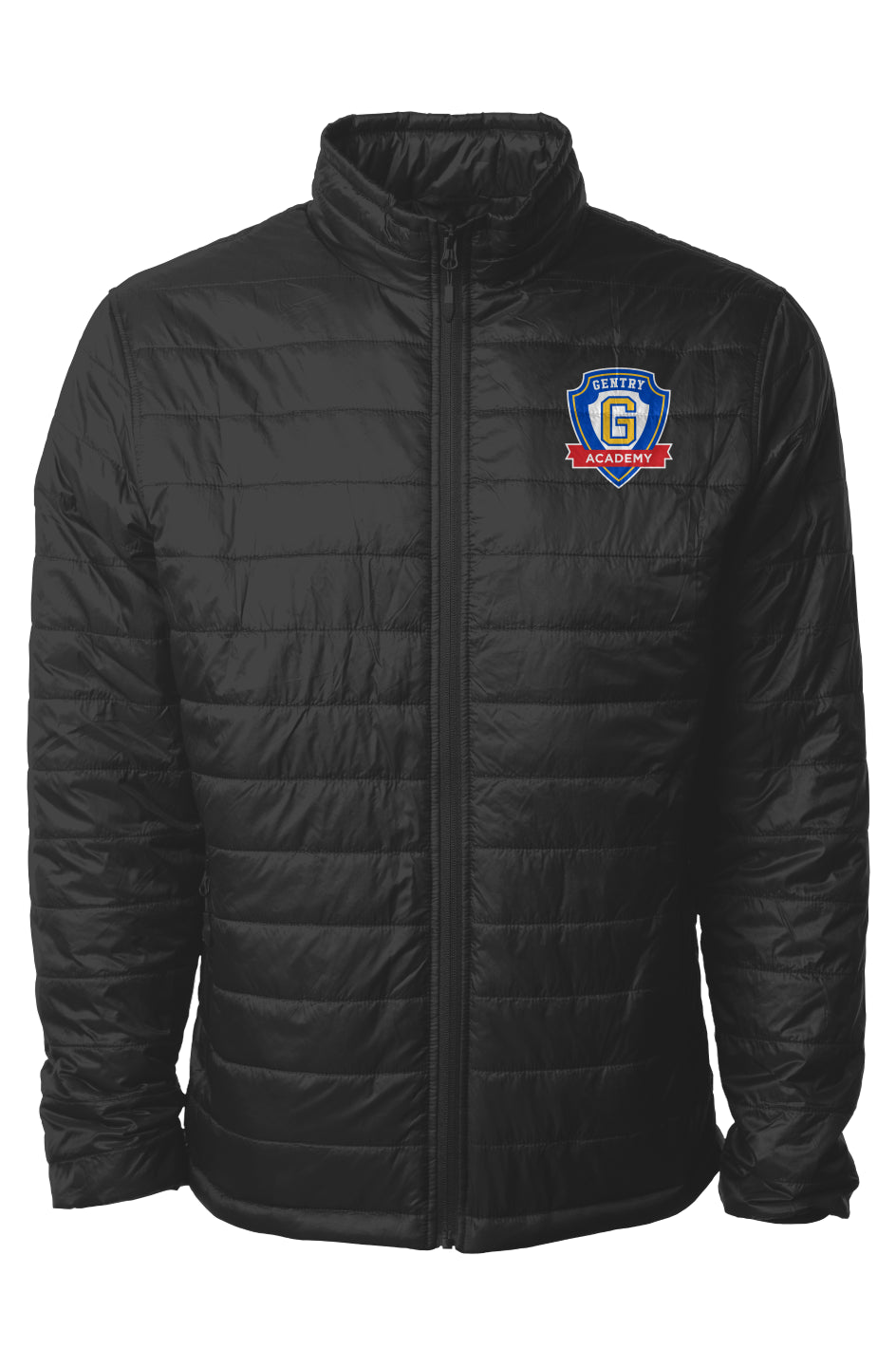 Gentry Academy Adult Embroidered Puffer Jacket