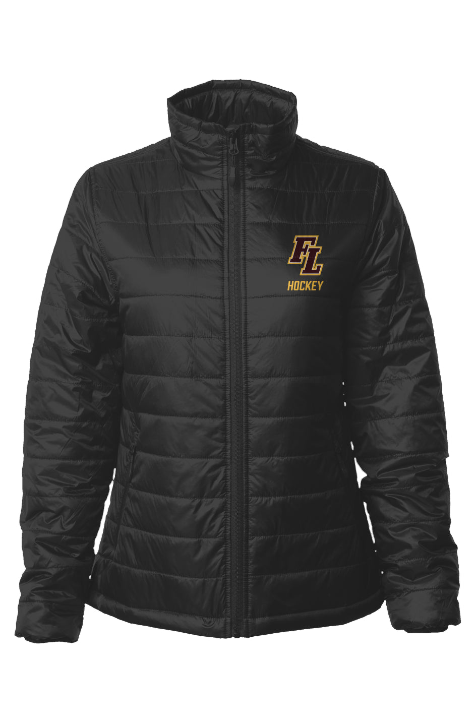 Forest Lake Hockey Women's Embroidered Puffer Jacket