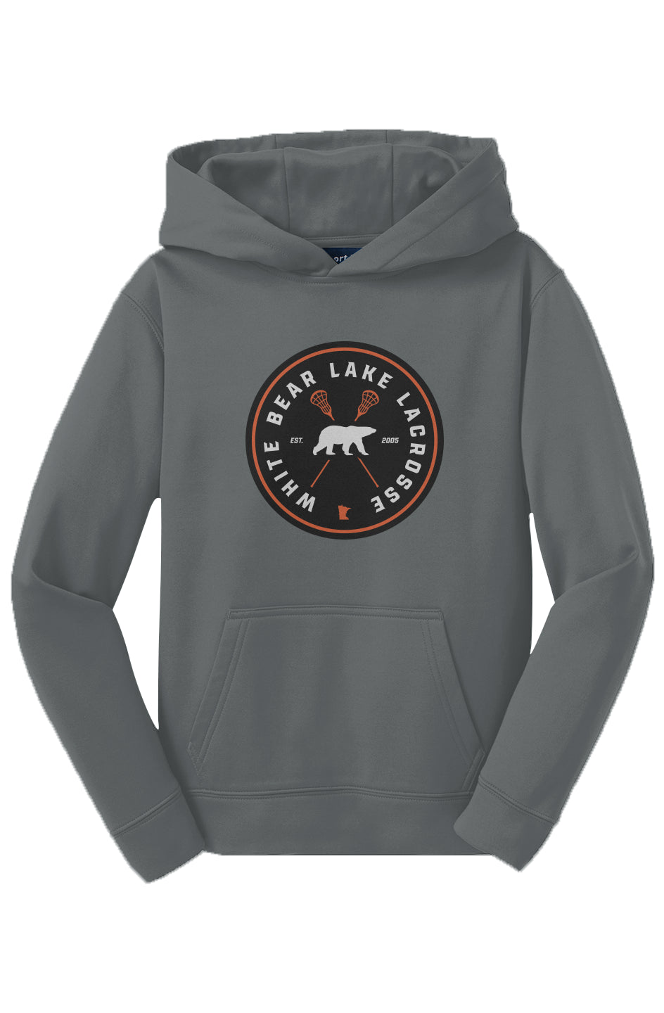 White Bear Lake Lacrosse Sport-Tek Youth Fleece Hooded Pullover