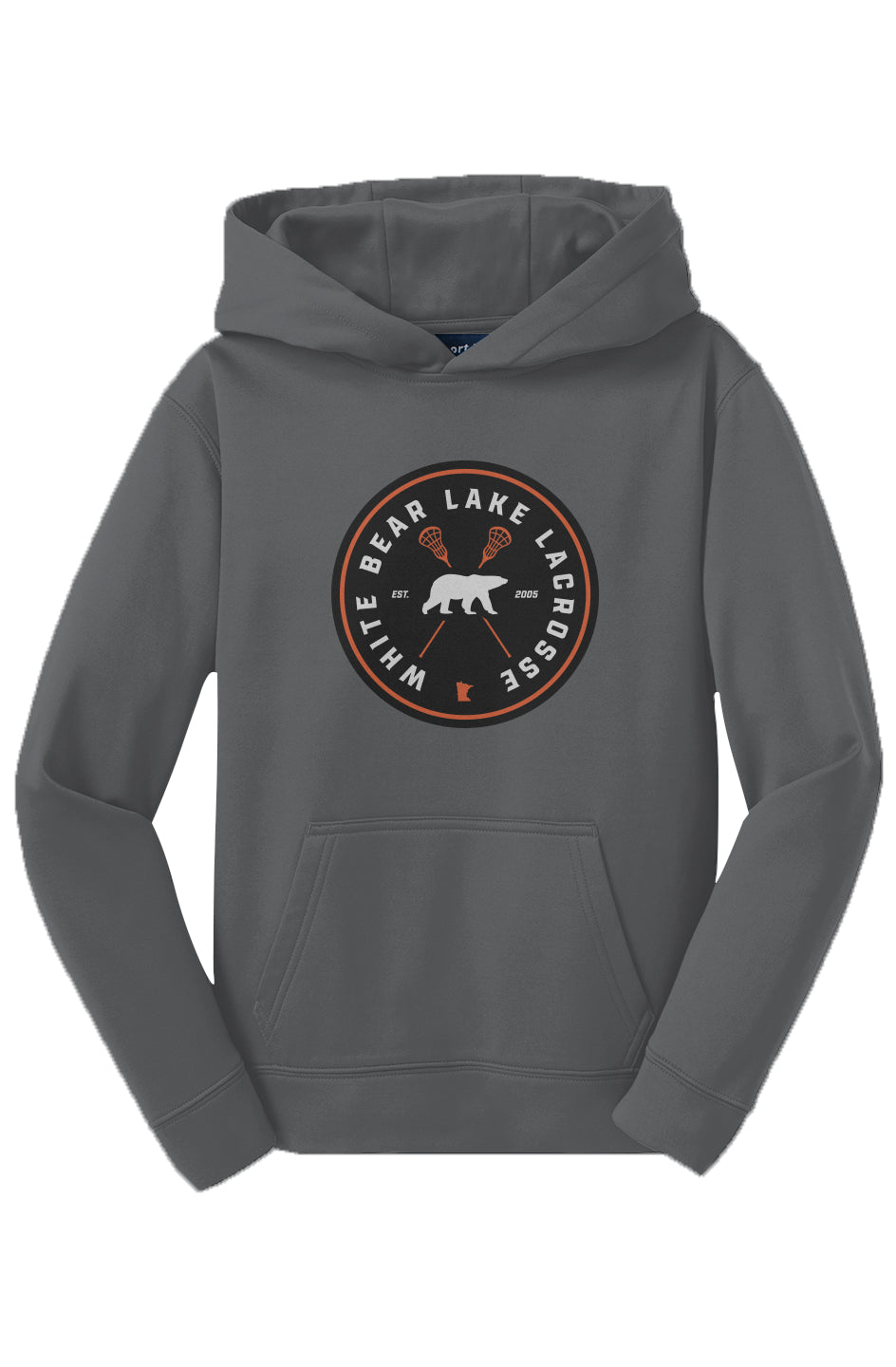 White Bear Lake Lacrosse Sport-Tek Youth Fleece Hooded Pullover