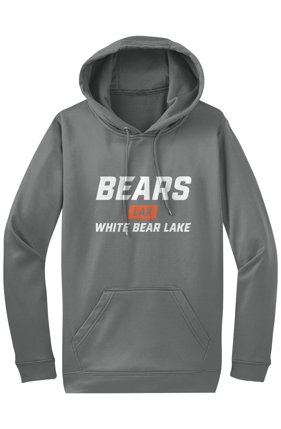 White Bear Lake Lacrosse Adult Sport Wick Fleece Hoodie