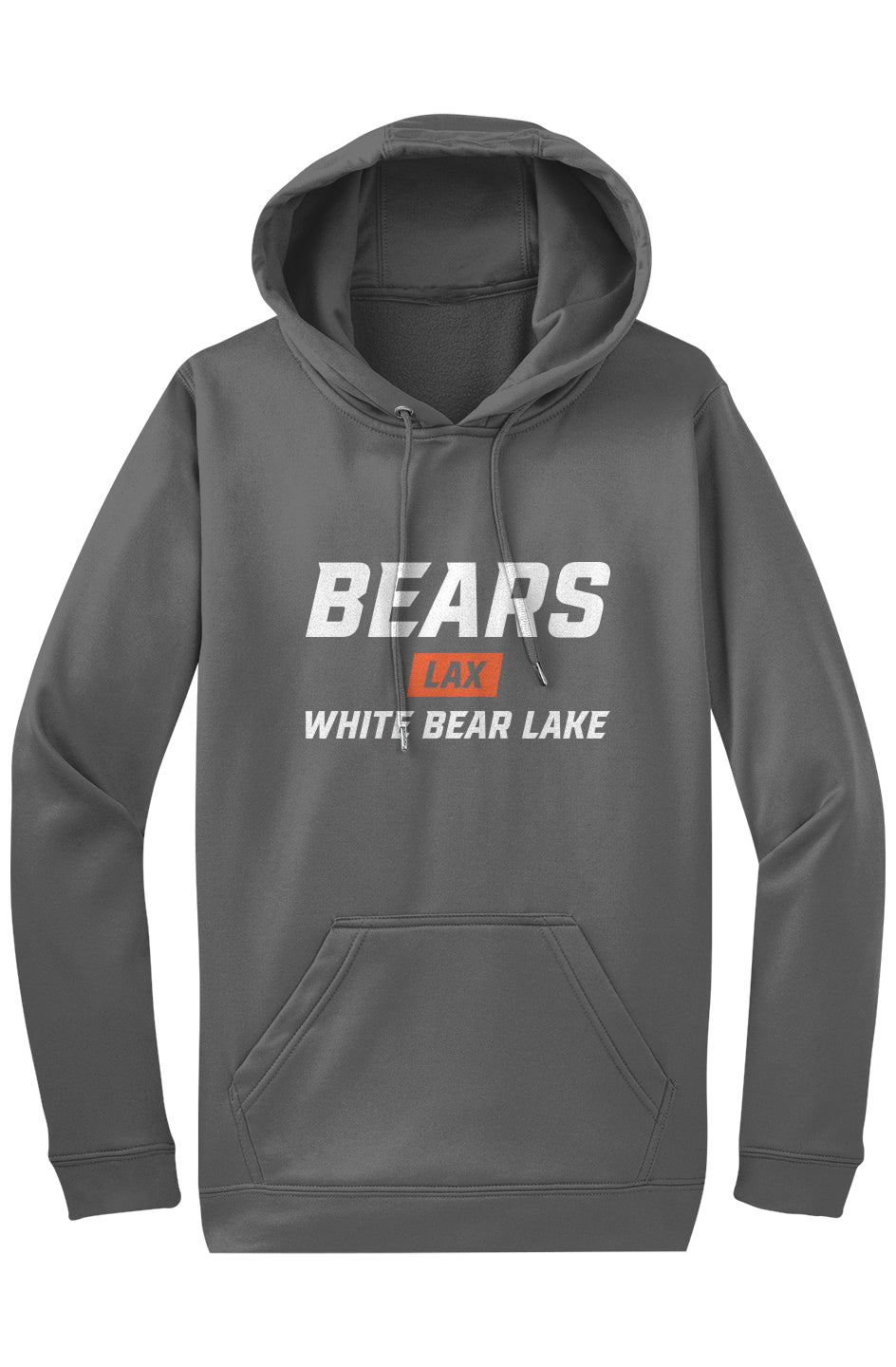 White Bear Lake Lacrosse Adult Sport Wick Fleece Hoodie