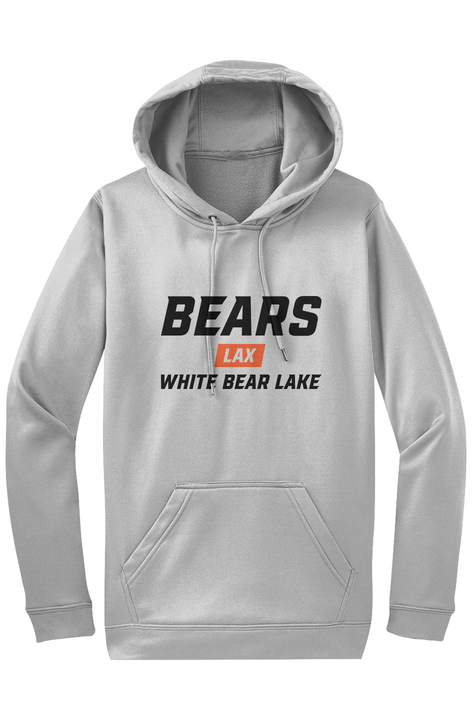 White Bear Lake Lacrosse Adult Sport Wick Fleece Hoodie