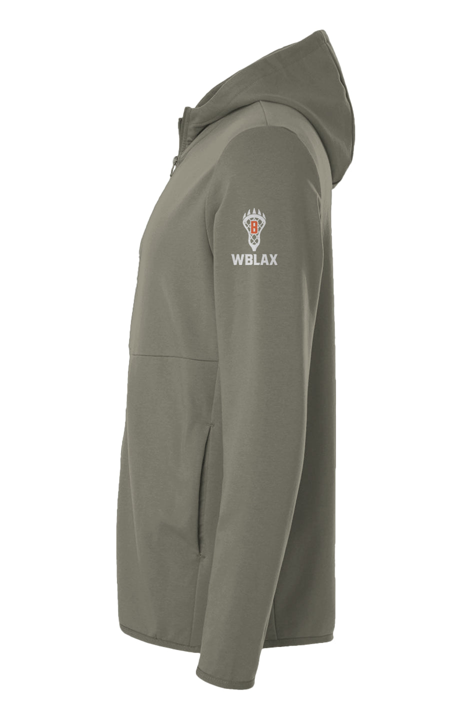 White Bear Lake Lacrosse Adult Perform Full Zip Hoodie