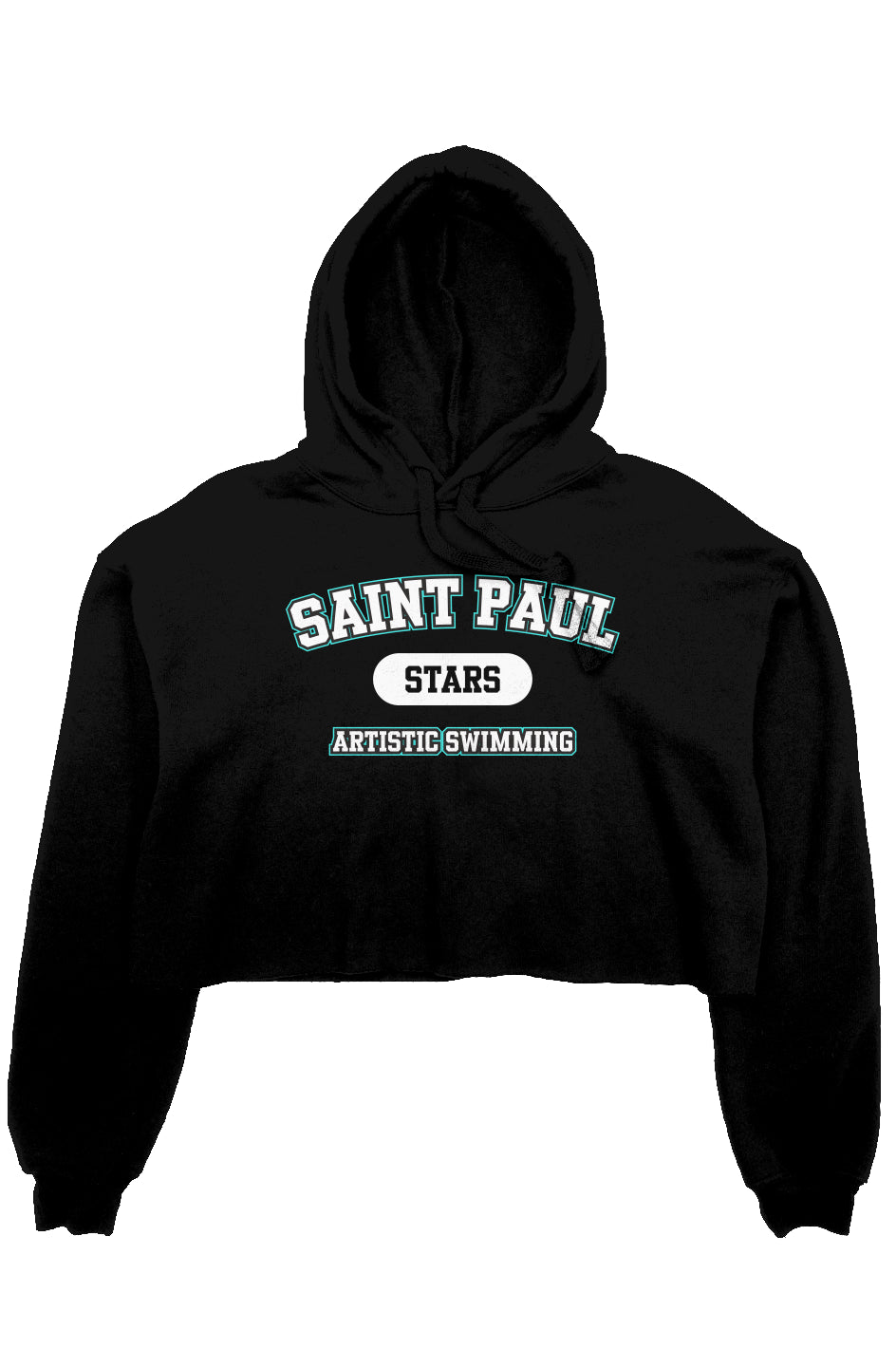 St. Paul Stars Women's Crop Fleece Hoodie