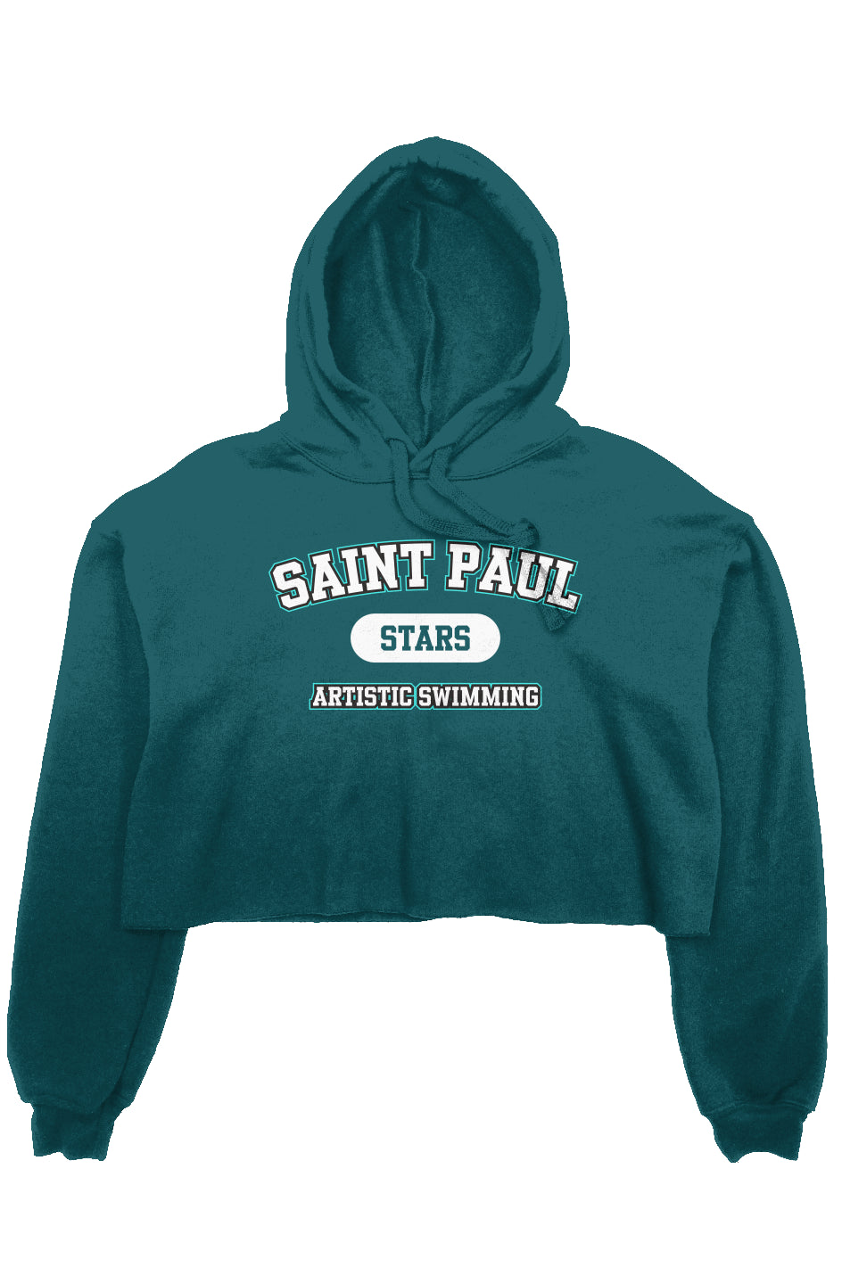 St. Paul Stars Women's Collegiate Crop Fleece Hoodie