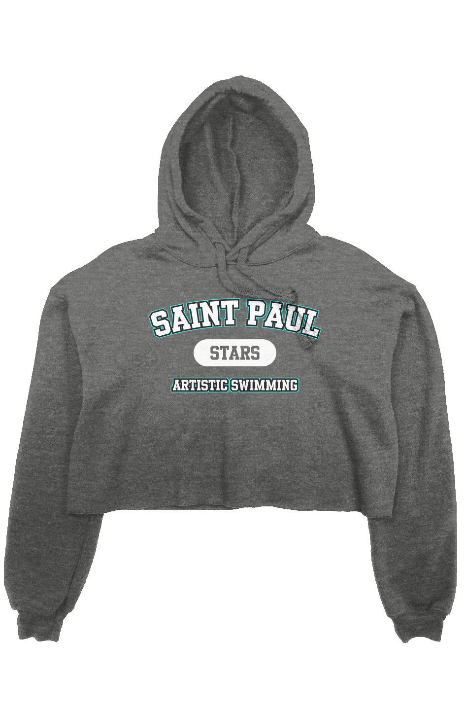 St. Paul Stars Women's Collegiate Crop Fleece Hoodie