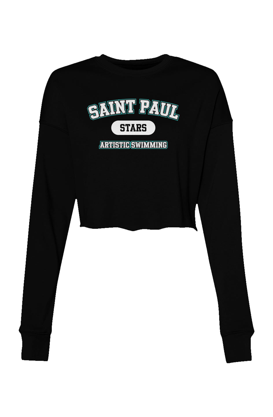 St. Paul Stars Crop Crew Fleece
