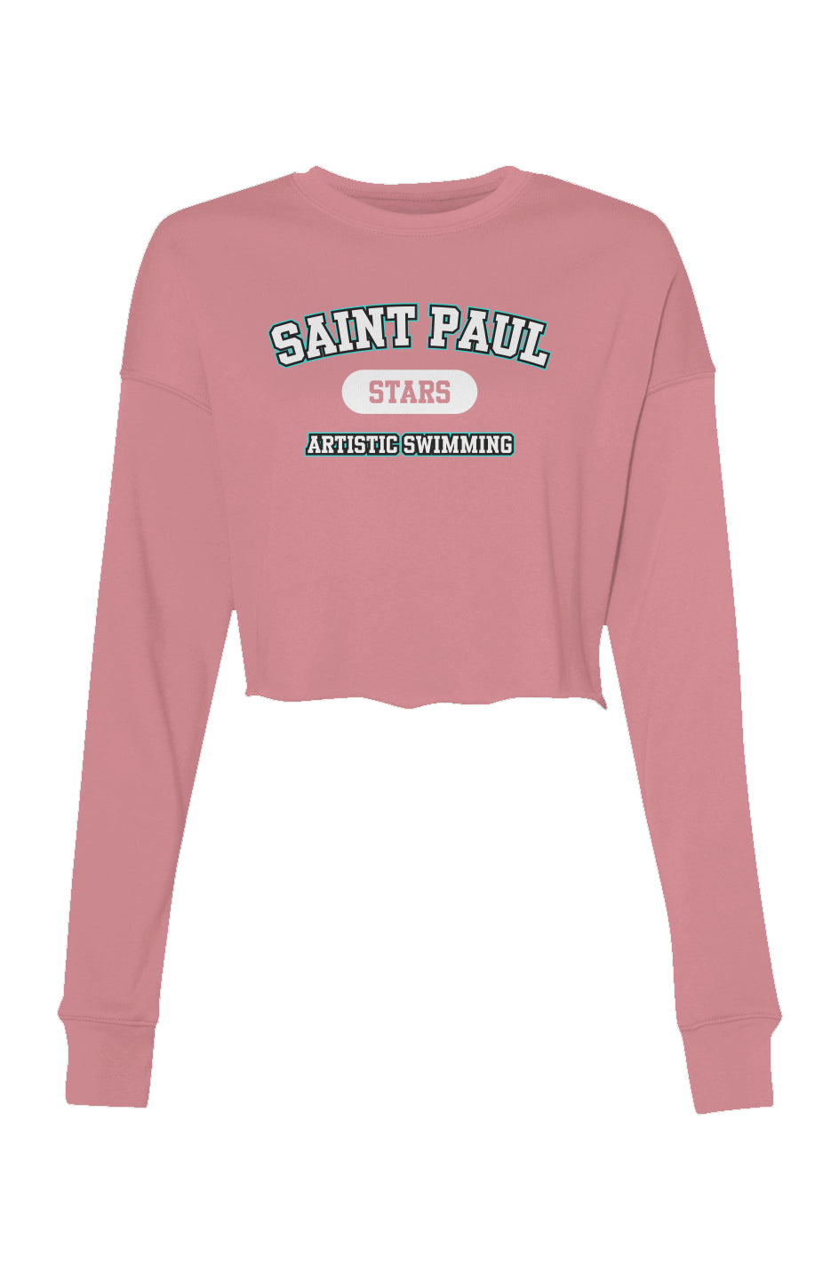 St. Paul Stars Crop Crew Fleece