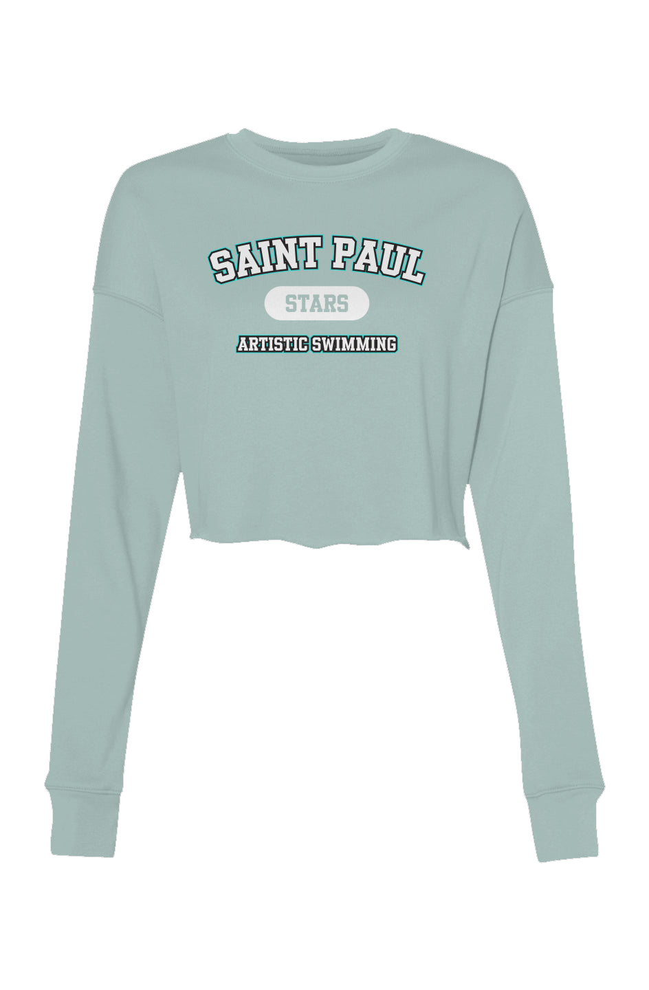 St. Paul Stars Crop Crew Fleece