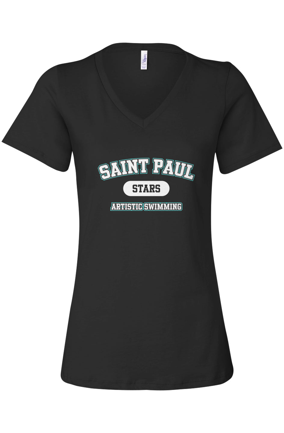 St. Paul Stars Women’s Casual V-Neck Tee