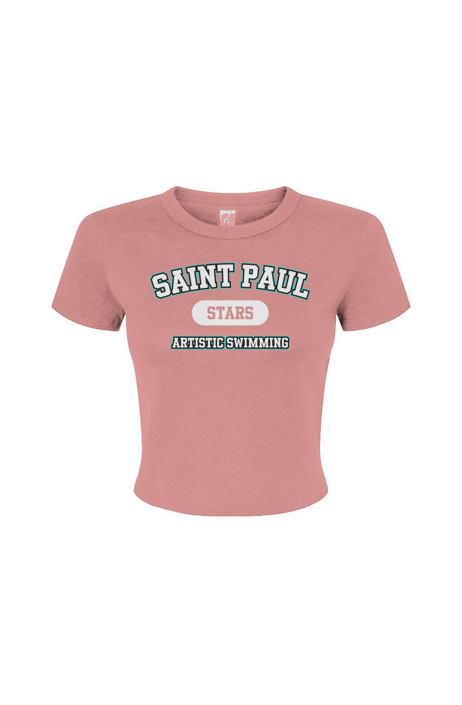 St. Paul Stars Women's Collegiate Micro Rib Baby Tee