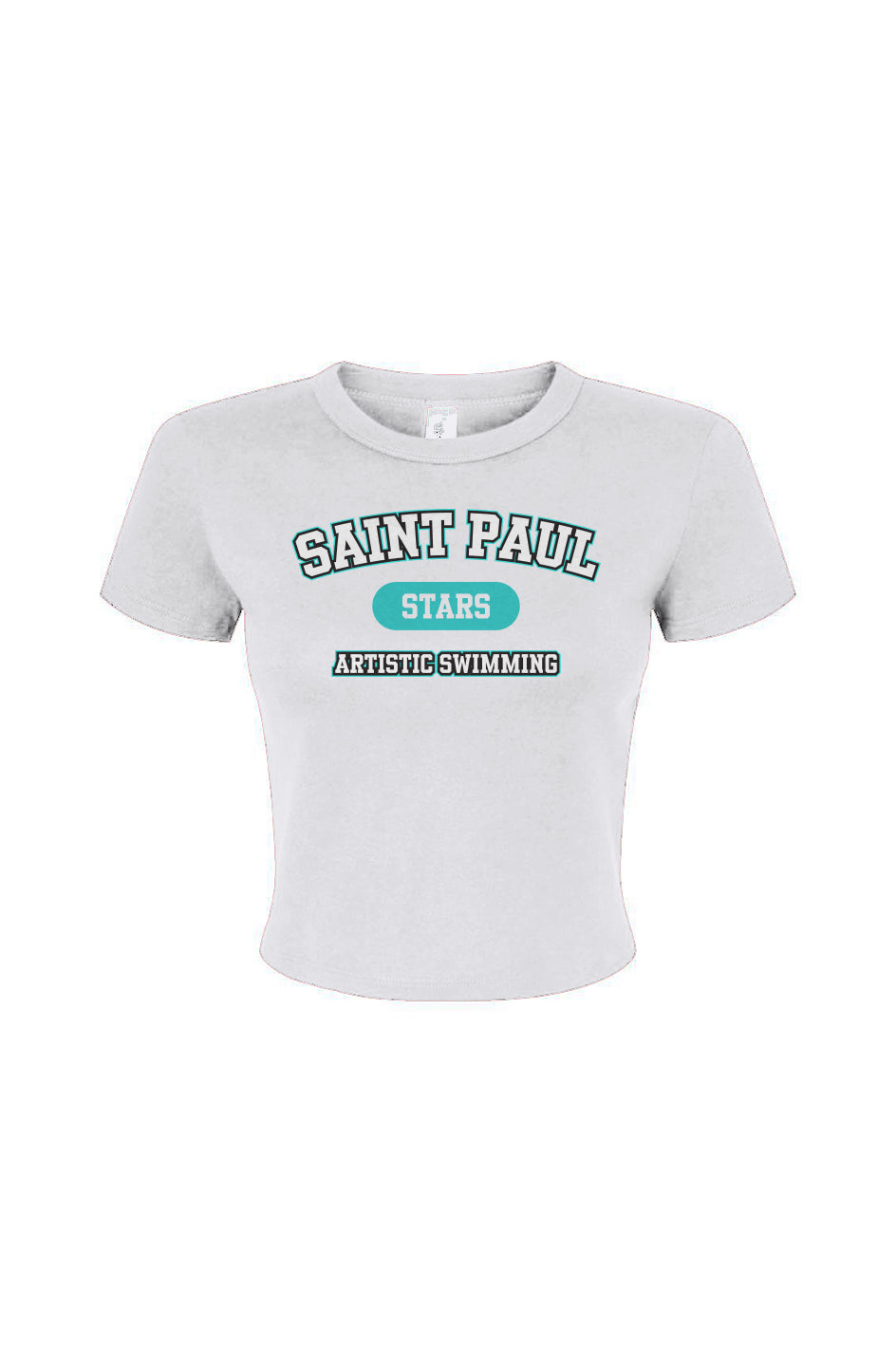 St. Paul Stars Women's Collegiate Micro Rib Baby Tee