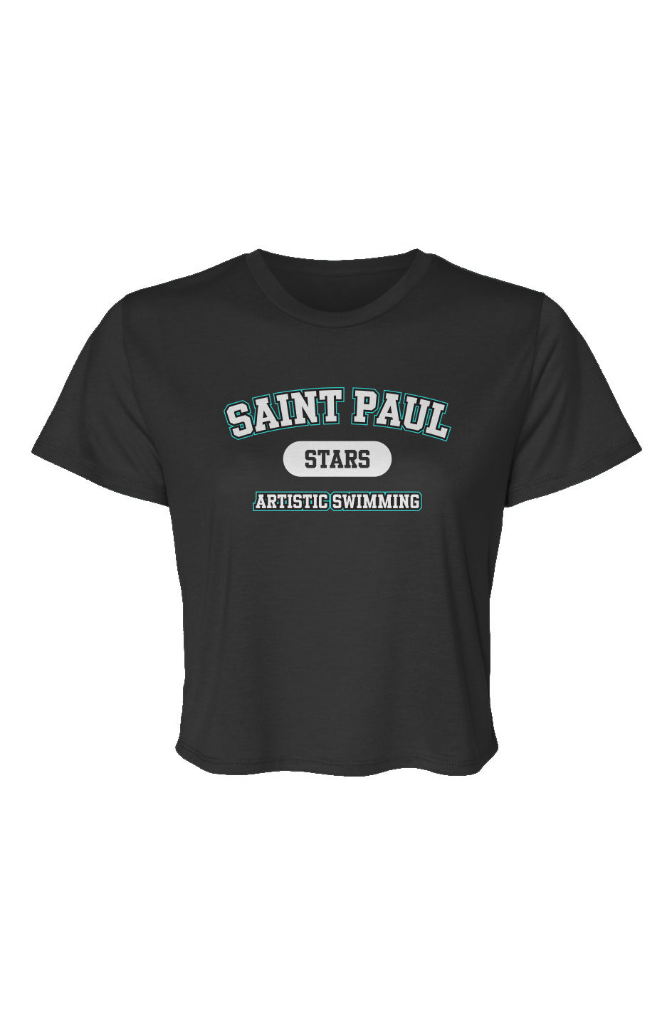 St. Paul Stars Women’s Collegiate Flowy Cropped Tee