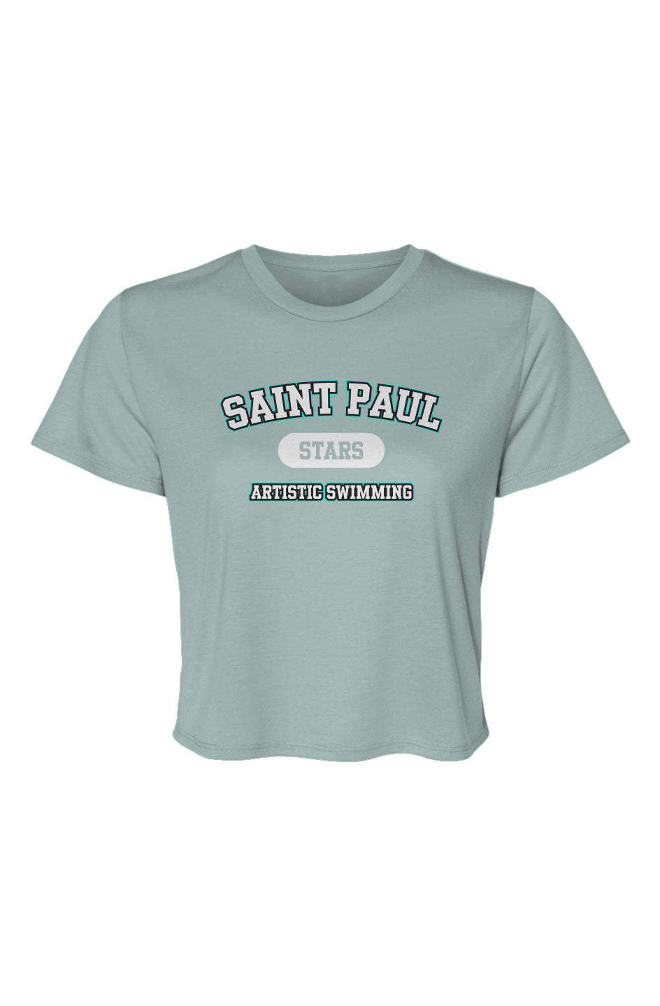 St. Paul Stars Women’s Collegiate Flowy Cropped Tee