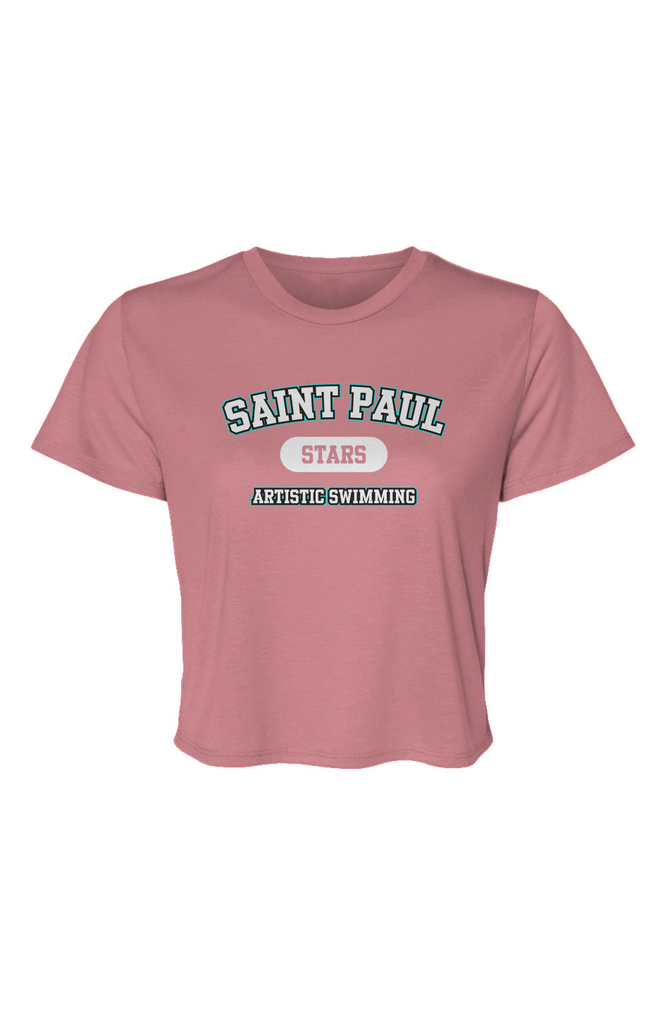 St. Paul Stars Women’s Collegiate Flowy Cropped Tee
