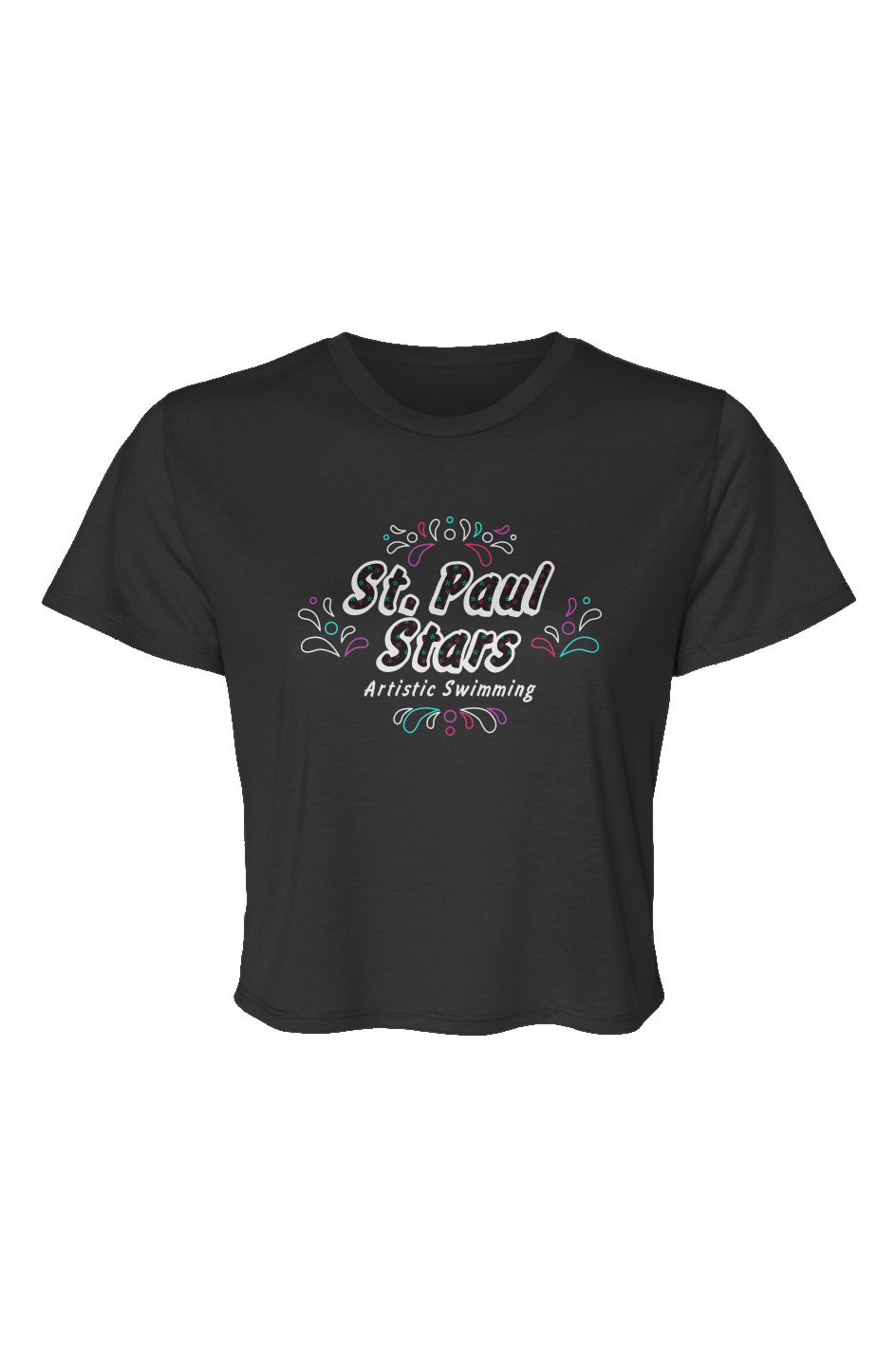 St. Paul Stars Women’s Senior's Flowy Cropped Tee