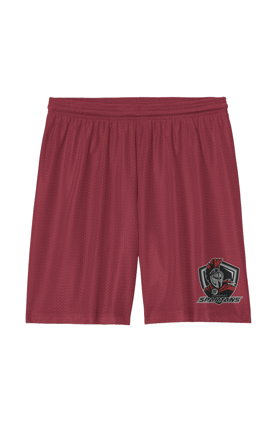 Somerset Baseball Sport-Tek Adult Mesh 7” Short