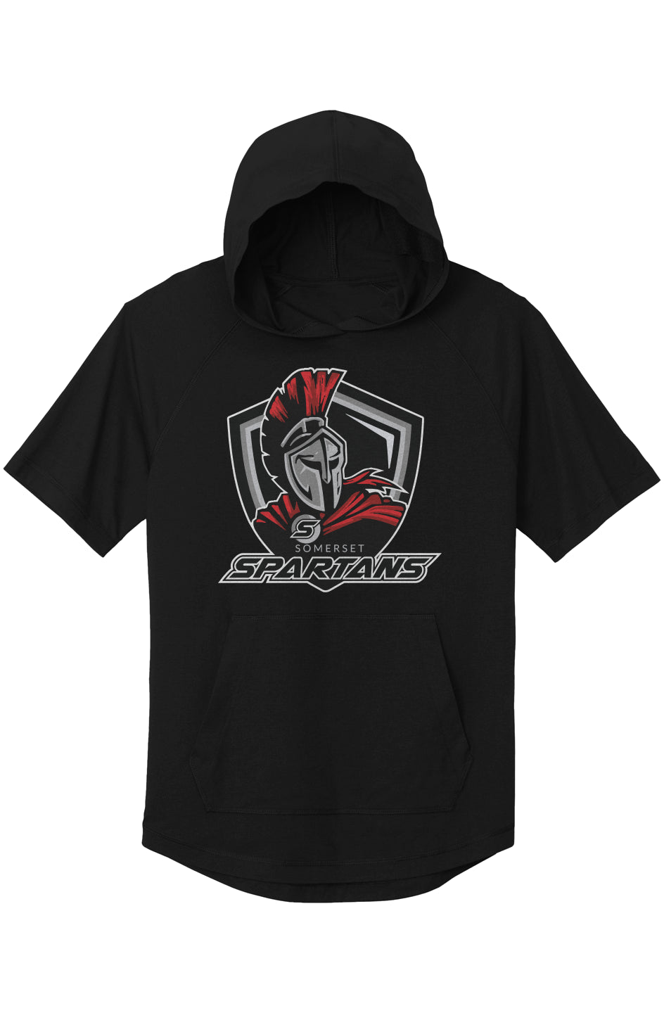 Somerset Baseball Sport-Tek Adult Short Sleeve Hoodie