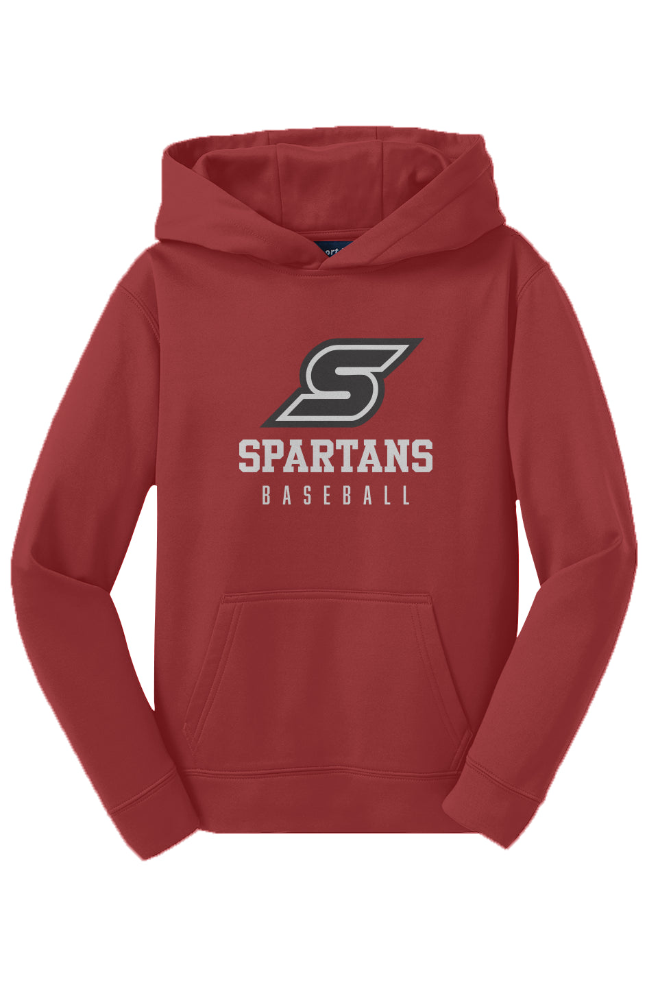 Somerset Baseball Sport-Tek Youth Fleece Hooded Pullover