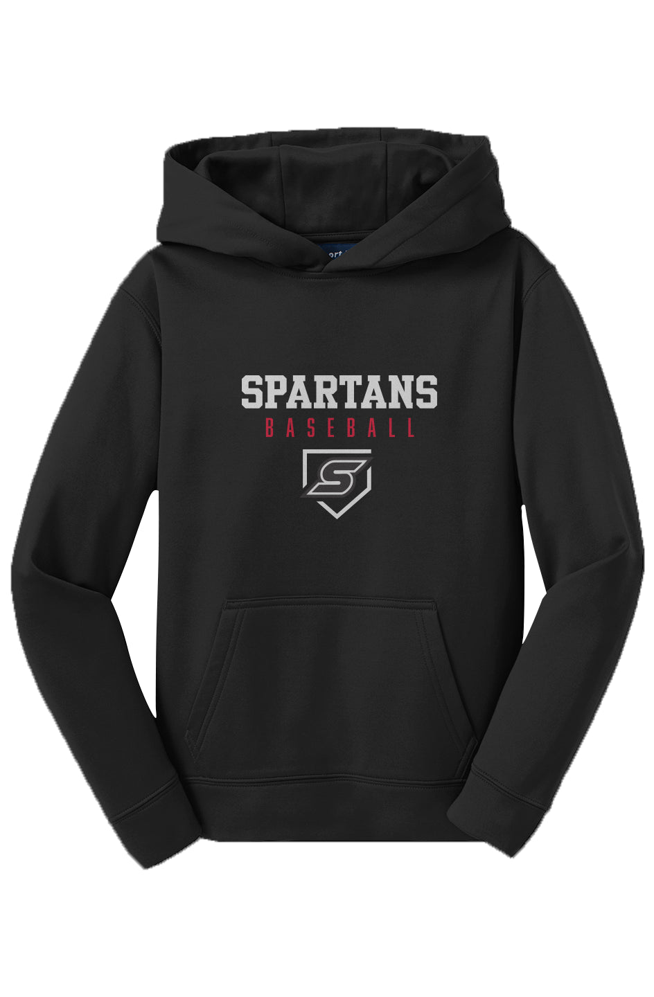 Somerset Baseball Sport-Tek Youth Fleece Hooded Pullover