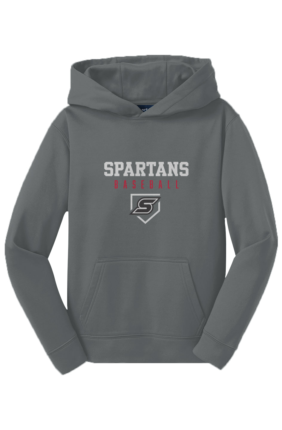 Somerset Baseball Sport-Tek Youth Fleece Hooded Pullover