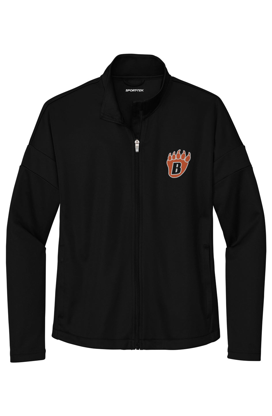 White Bear Lake Sport-Tek Women's Black Travel Full Zip Jacket