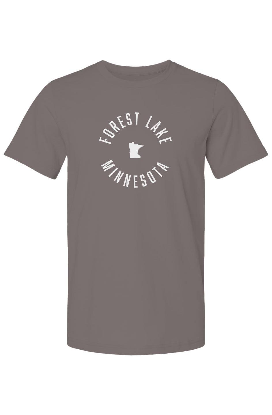 Forest Lake Minnesota Radial Bella + Canvas Tee