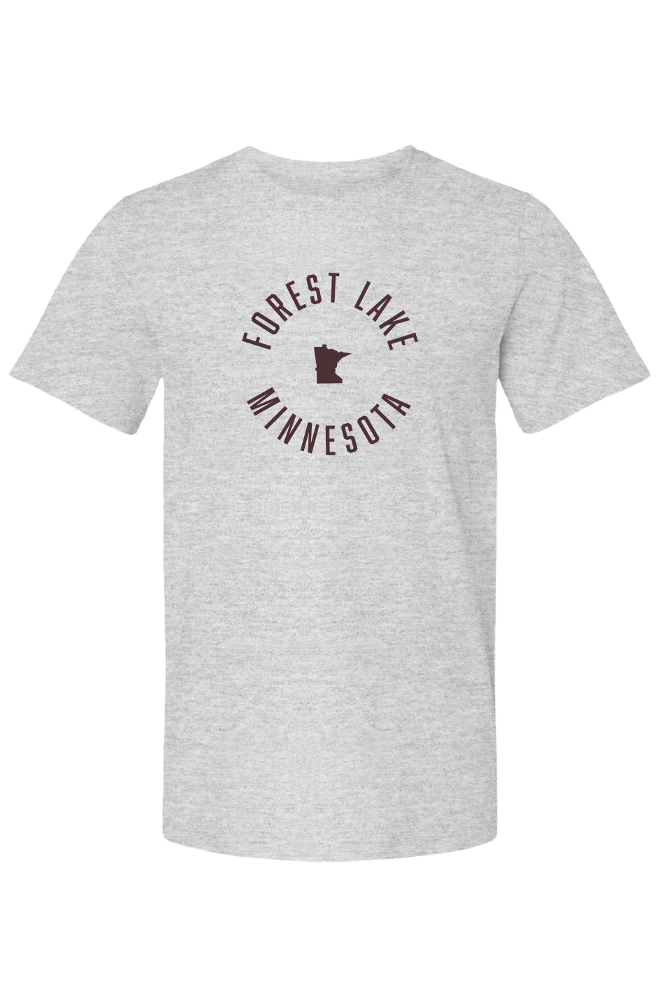Forest Lake Minnesota Radial Bella + Canvas Tee