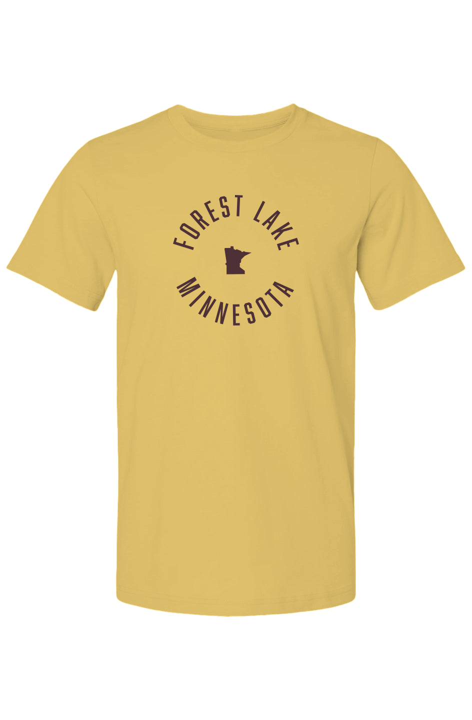 Forest Lake Minnesota Radial Bella + Canvas Tee