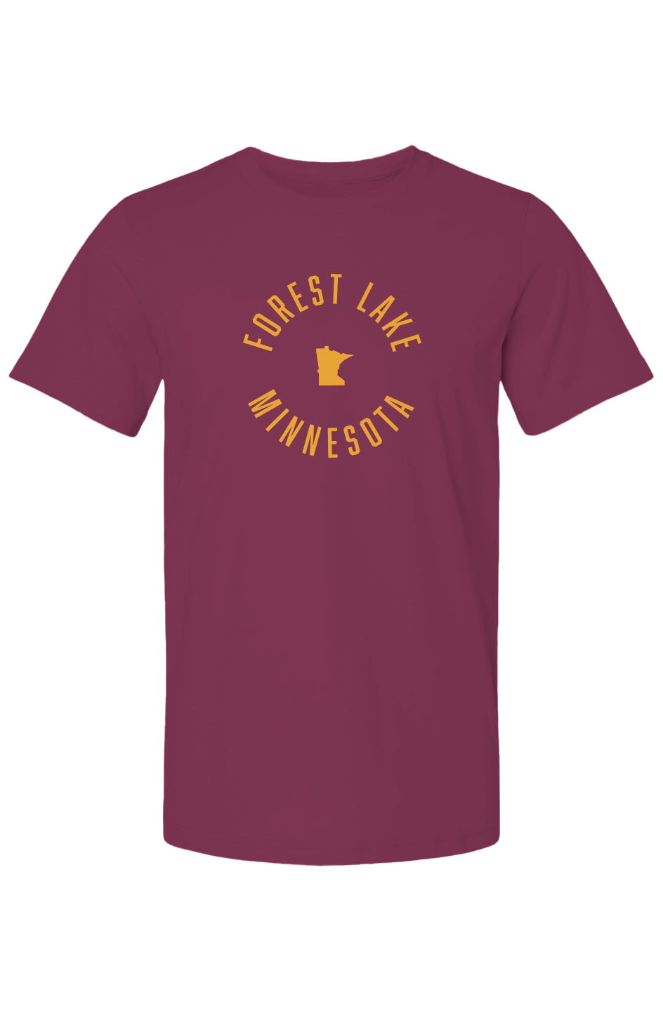 Forest Lake Minnesota Radial Bella + Canvas Tee