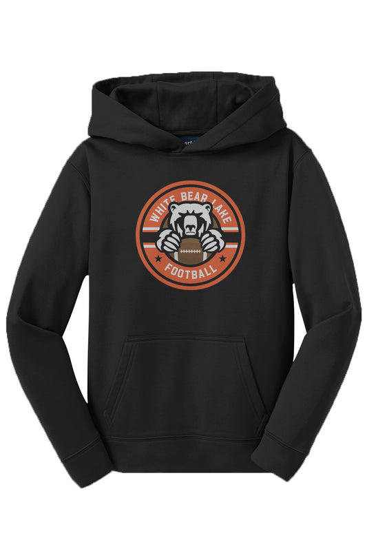 White Bear Lake Football Sport-Tek Youth Fleece Hoodie